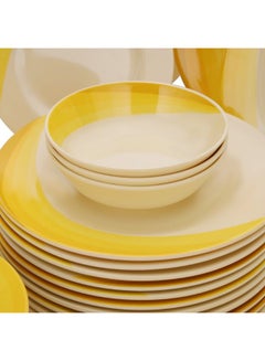 64-Piece Melamine Dinnerware Set Multicolour 11.6kg - v1671016072/N28418653A_6