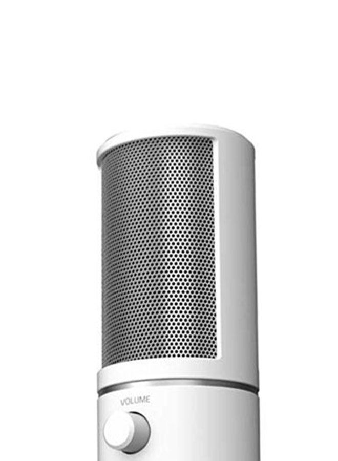 RAZER Seiren X USB Streaming Microphone - Professional Grade, Built-in Shock Mount, Supercardiod Pick-Up Pattern, Anodized Aluminum - Mercury White  - Image 5