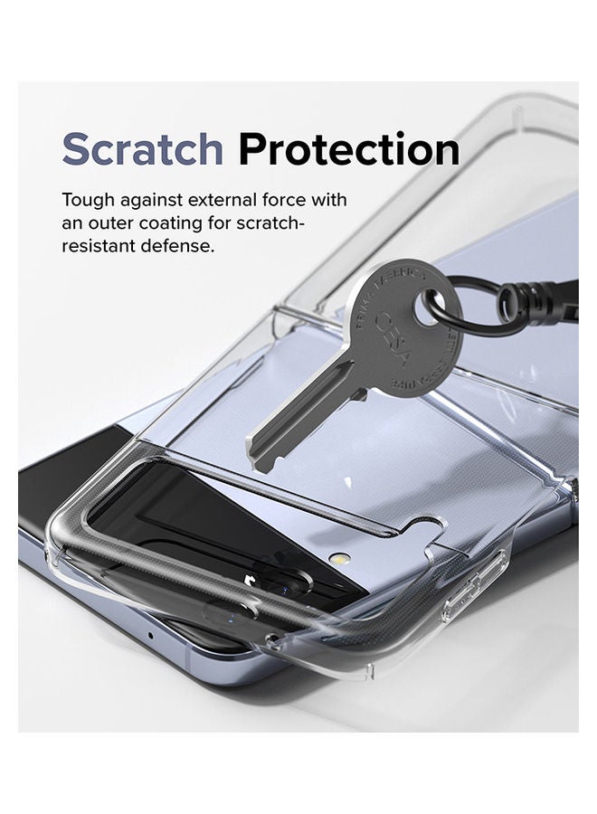 Ringke Slim Cover For Samsung Galaxy Z Flip 4 Case Ultra-Thin Transparent Impact Resistant And Anti Fingerprint Durable Protective Wireless Charging Compatible Matte Clear - Image 5