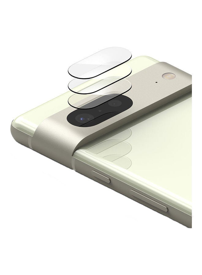 Ringke Pack Of 3 Glass Camera Lens Protector For Google Pixel 7 Hard Tempered Ultra-Thin Case-Friendly Full-Cover Clear - Image 1