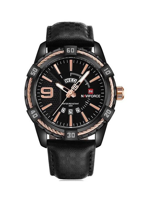 Men's Water Resistant Analog Watch NF9117L B/RG