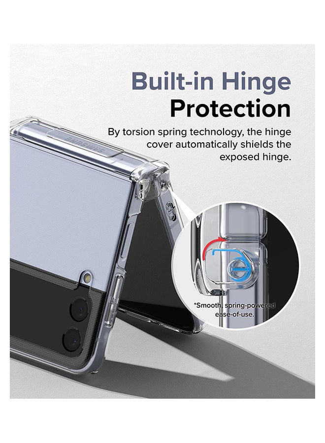 Ringke Slim Hinge Cover For Samsung Galaxy Z Flip 4 Case 2022 Anti-Yellowing Thin Transparent Hard PC With Hinge Protection Phone Cover Clear - Image 3