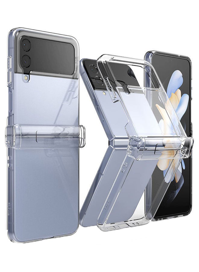 Ringke Slim Hinge Cover For Samsung Galaxy Z Flip 4 Case 2022 Anti-Yellowing Thin Transparent Hard PC With Hinge Protection Phone Cover Clear - Image 1