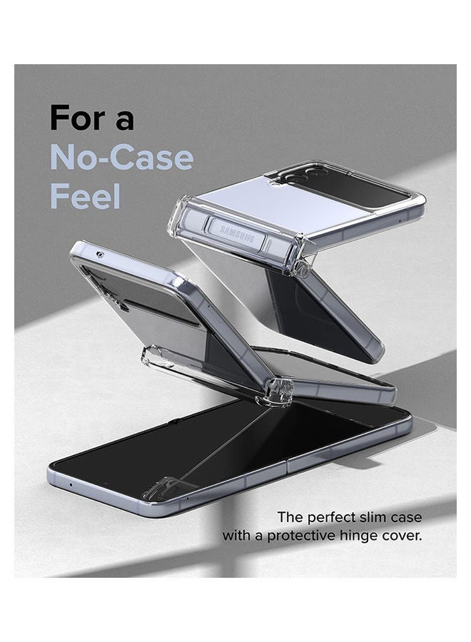 Ringke Slim Hinge Cover For Samsung Galaxy Z Flip 4 Case 2022 Anti-Yellowing Thin Transparent Hard PC With Hinge Protection Phone Cover Clear - Image 4