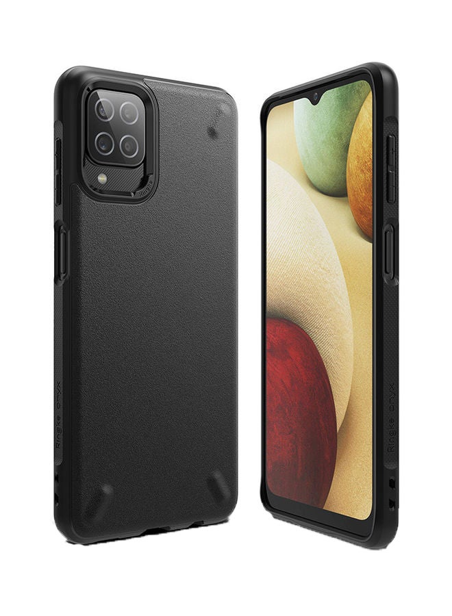 Ringke Onyx Cover For Samsung Galaxy A12 Or A02 Case Enhanced Grip Tough Flexible TPU Shockproof Rugged Bumper Drop Protection Phone Cover Black - Image 1
