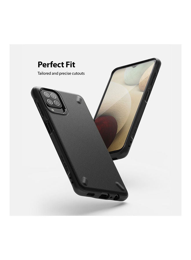 Ringke Onyx Cover For Samsung Galaxy A12 Or A02 Case Enhanced Grip Tough Flexible TPU Shockproof Rugged Bumper Drop Protection Phone Cover Dark Grey - Image 3