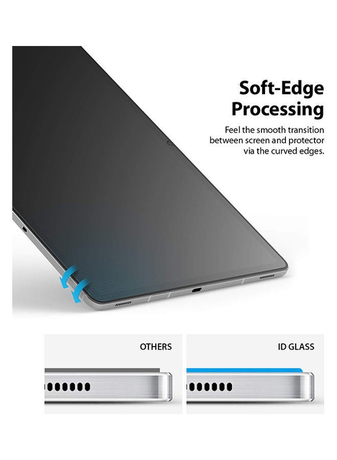 Ringke Tempered Glass Screen Protector For Samsung Galaxy Tab S8 Or S7 9H Hardness Multi Layered High-Definition Quality Anti-Scratch Technology Premium Clear - Image 3