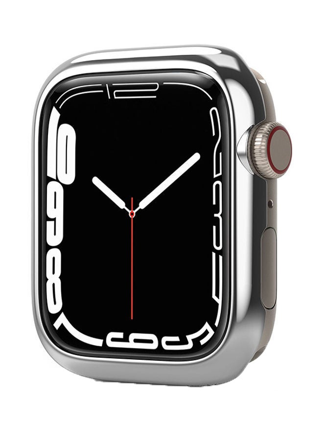 رينجك تصميم إطار لساعة Apple Watch 8 7 41 مم، غطاء حلقي بإطار لاصق من الفولاذ المقاوم للصدأ ومضاد للخدش - Image 1