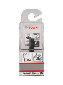 BOSCH Router  Straight Bit 8, Silver 8x7x19.6mm 