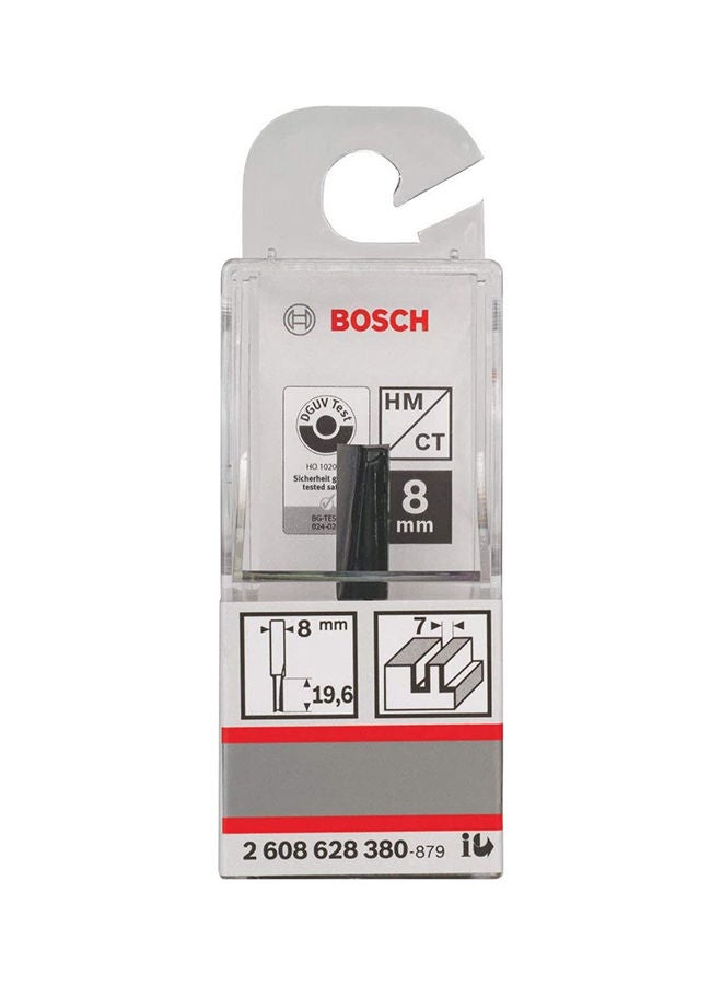 BOSCH Router  Straight Bit 8, Silver 8x7x19.6mm 
