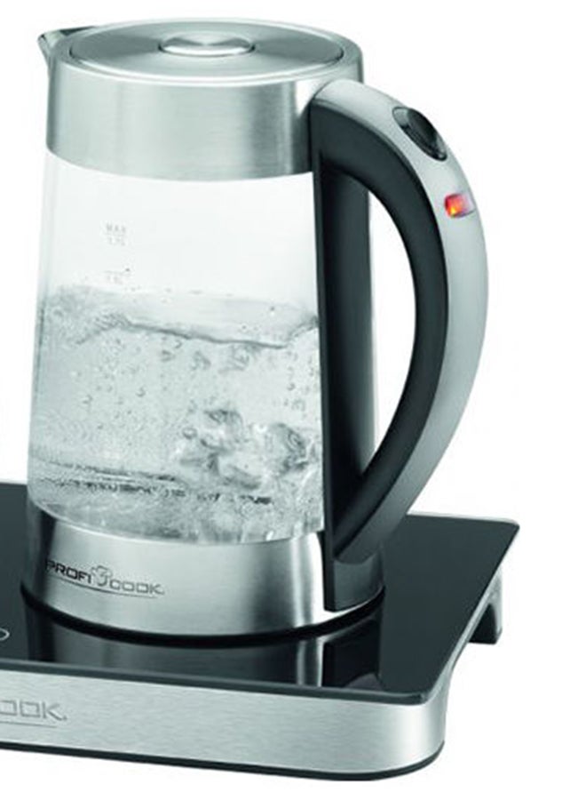 PROFI COOK - Tea And Coffee Station 1.8L 1.8 L 250.0 W PC-TKS 1056 Black/Silver/Clear - Image 1