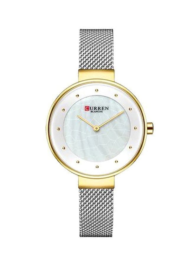 CURREN - Women's Blanche Water Resistant Analog Wrist Watch 9032 - 35 mm -Gold - Image 1