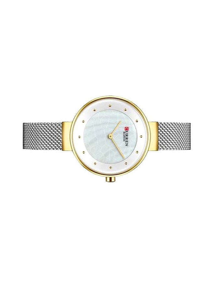 CURREN - Women's Blanche Water Resistant Analog Wrist Watch 9032 - 35 mm -Gold - Image 1