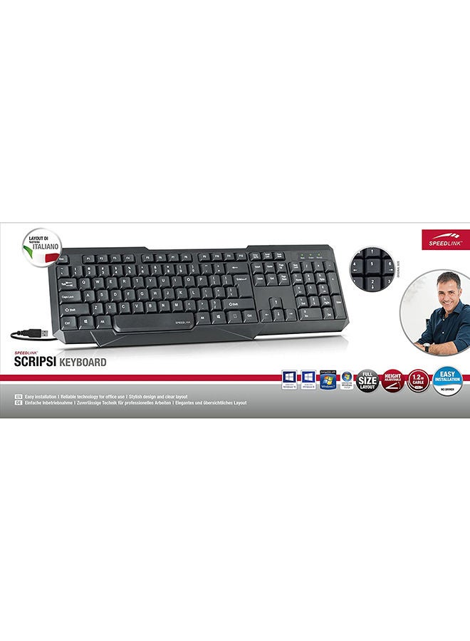 SPEEDLINK Scripsi Wired Keyboard Module Black  - Image 4