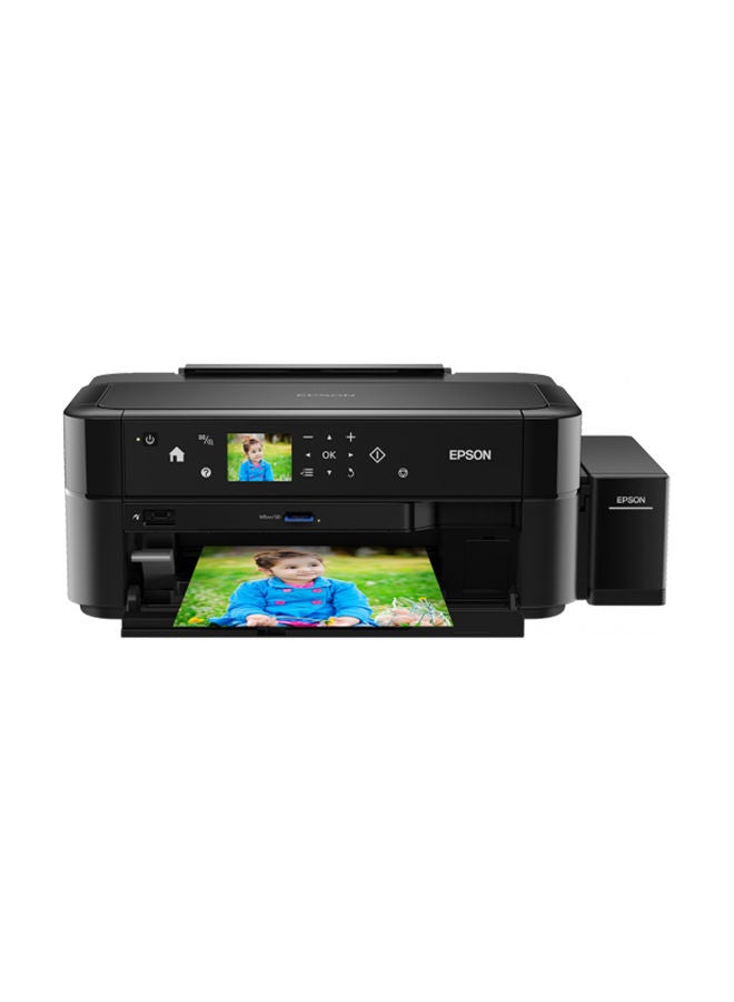 EPSON - L810 EcoTank Inkjet Wireless Printer Black - Image 1