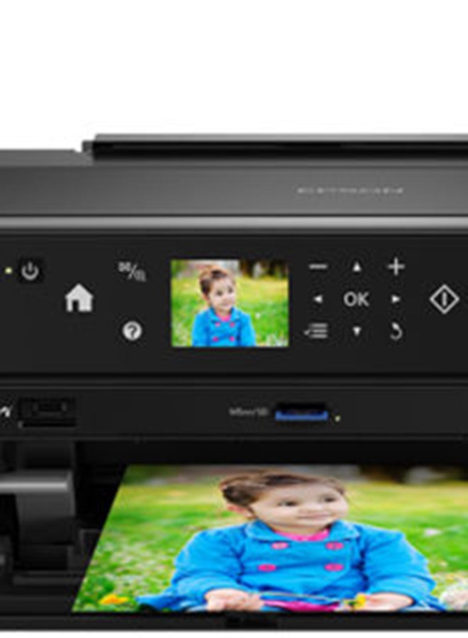 EPSON - L810 EcoTank Inkjet Wireless Printer Black - Image 1