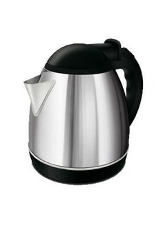 غلاية كهربائية 1.2 لتر 1500.0 W kitty 1.2 litre أسود/ فضي