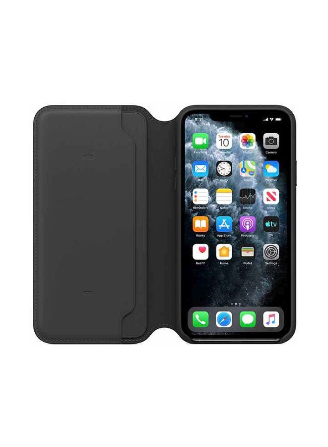 Apple Flip Cover For Apple iPhone 11 Pro Max Black - Image 3