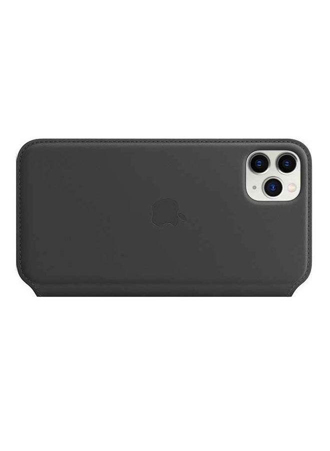 Apple Flip Cover For Apple iPhone 11 Pro Max Black - Image 4