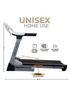 SkyLand 7HP Peak Foldable Motorized Treadmill With 15% Auto Incline-3-yr Motor & Lifetime Frame Warranty L 189 x W 82 x H 143 cmcm  - Image 2