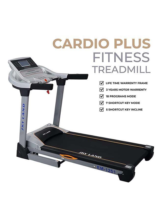 SkyLand - 7HP Peak Foldable Motorized Treadmill With 15% Auto Incline-3-yr Motor & Lifetime Frame Warranty L 189 x W 82 x H 143 cmcm - Image 1
