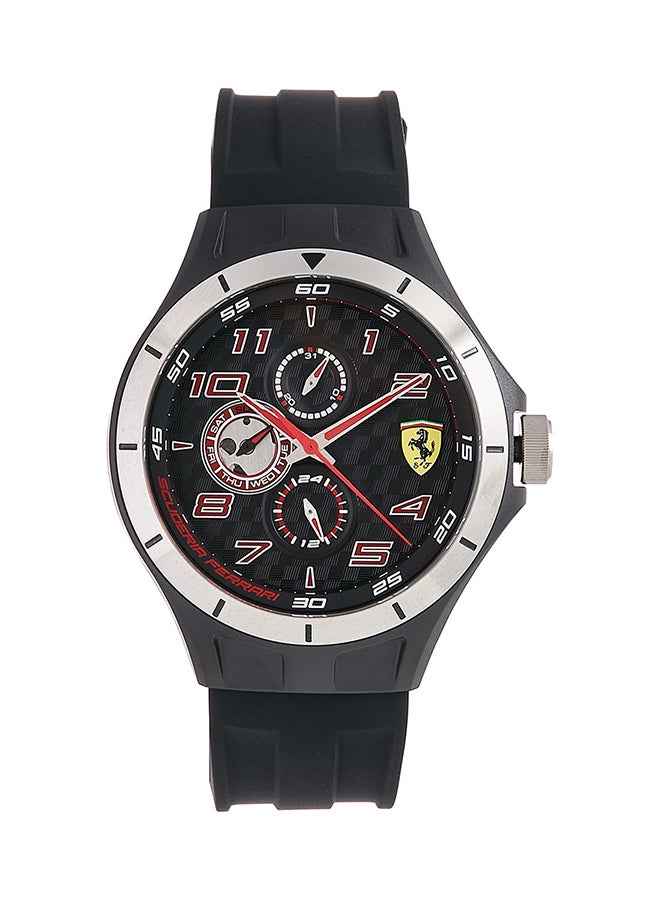 Scuderia Ferrari - Men's Rubber Strap Analog Watch 830679 - Image 1