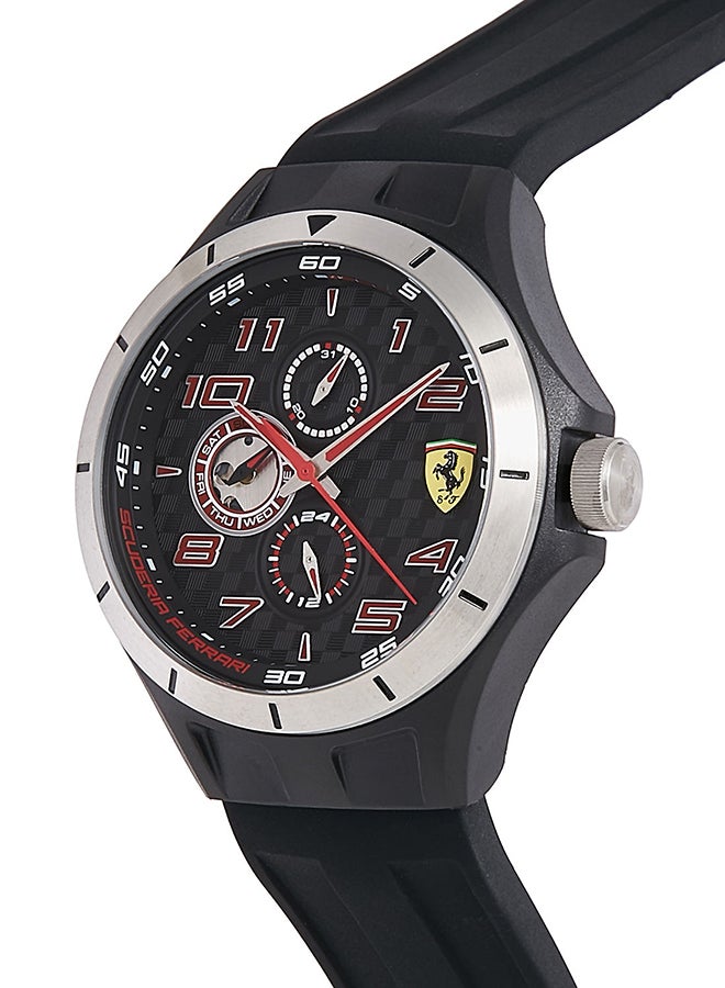 Scuderia Ferrari - Men's Rubber Strap Analog Watch 830679 - Image 1