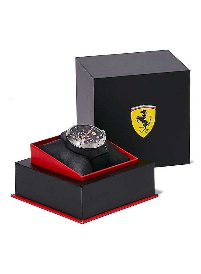 Scuderia Ferrari - Men's Rubber Strap Analog Watch 830679 - Image 1