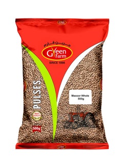 Green Farm Masoor Whole 500grams 