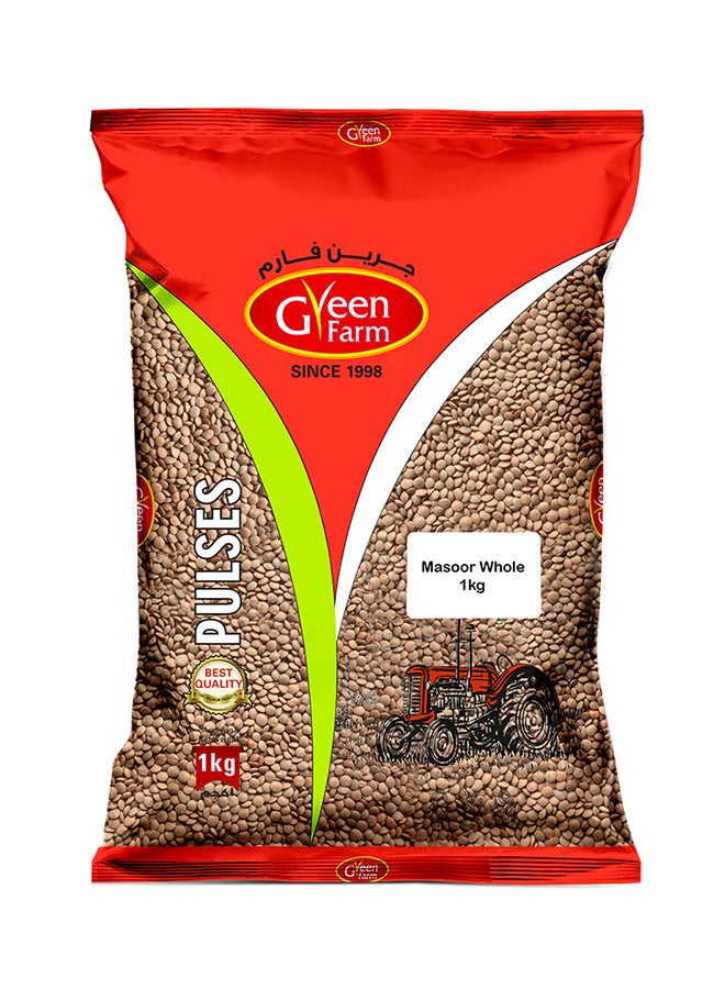 Green Farm Masoor Whole 1kg 