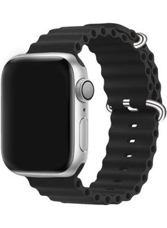 MARGOUN 3Pack for Apple Watch Band 49mm 45mm 44mm 42mm Alpine Loop Band, Trail Band, Ocean Band Compatible with Apple Watch Ultra/8/7/SE/6/5/4/3/2/1 Black  - Image 3