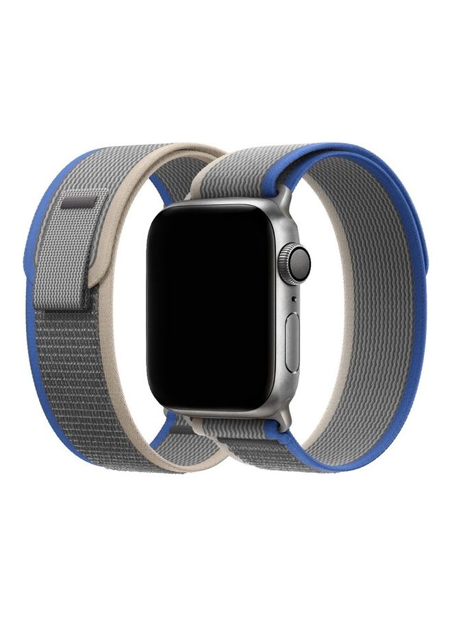 MARGOUN - 3Pack for Apple Watch Band 49mm 45mm 44mm 42mm Alpine Loop Band, Trail Band, Ocean Band Compatible with Apple Watch Ultra/8/7/SE/6/5/4/3/2/1 Dark Blue/Black/Dark Grey - Image 1