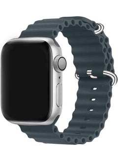 MARGOUN 3Pack for Apple Watch Band 49mm 45mm 44mm 42mm Alpine Loop Band, Trail Band, Ocean Band Compatible with Apple Watch Ultra/8/7/SE/6/5/4/3/2/1 Midnight Blue/Black/Dark Grey  - Image 4