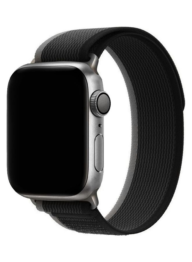 MARGOUN - 3Pack for Apple Watch Band 49mm 45mm 44mm 42mm Alpine Loop Band, Trail Band, Ocean Band Compatible with Apple Watch Ultra/8/7/SE/6/5/4/3/2/1 Red/Orange/Black - Image 1