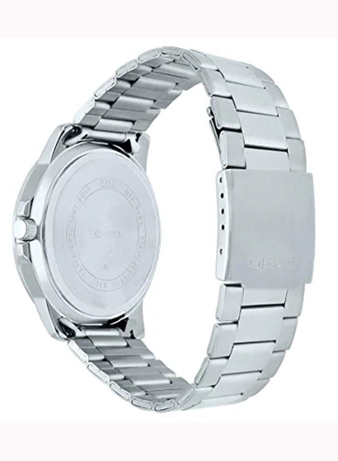 CASIO - Men's Water Resistant Analog Watch MTP-VD01D-2BVUDF - 49 mm - Silver - Image 1