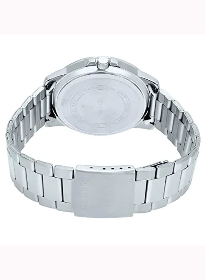 Men's Water Resistant Analog Watch MTP-VD01D-2BVUDF - 49 mm - Silver - v1671085363/N32399283A_4