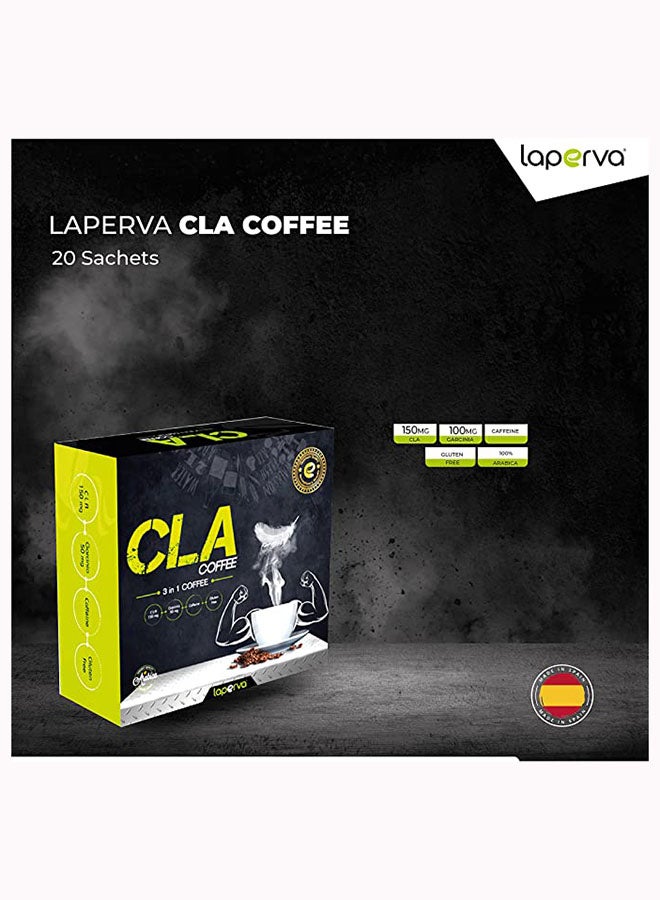 Laperva - Laperva CLA Coffee 3 in 1-20 Bags 320gm - Image 1