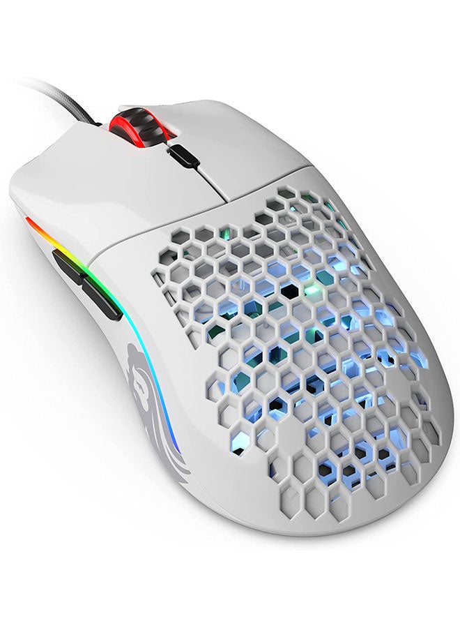 Glorious Model O - Minus Wired Gaming Mouse - RGB 58g Superlight Ergonomic Gaming Mouse - Backlit Honeycomb Shell Design Gaming Mic  - Image 1