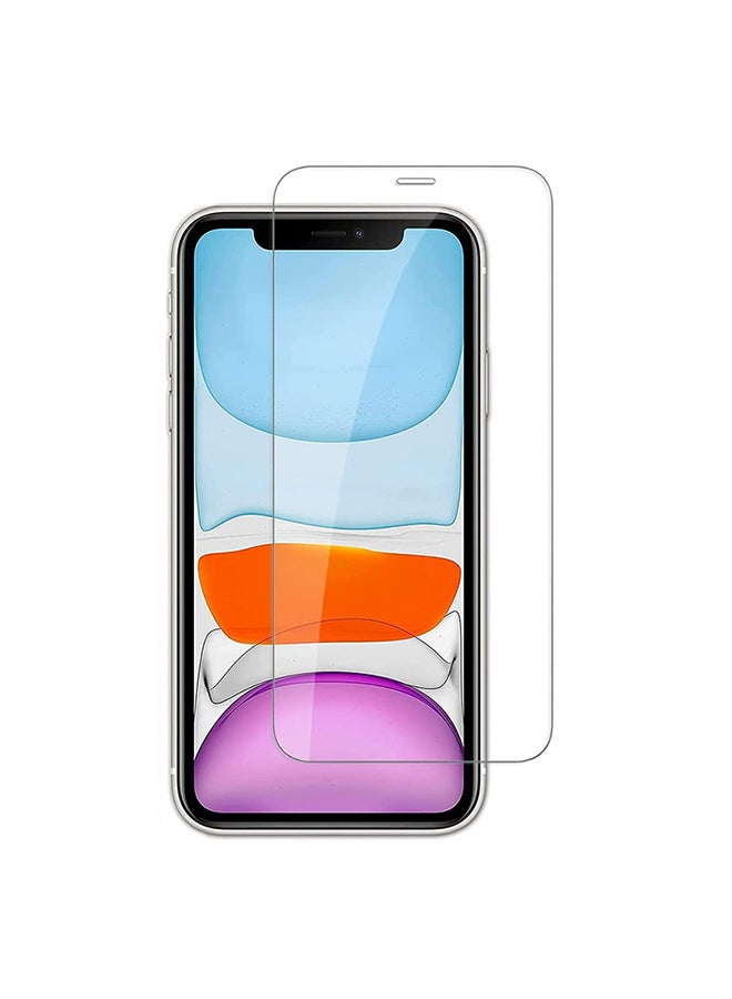 MARGOUN - Tempered Glass Screen Protector For Apple iPhone 11 Clear - Image 1