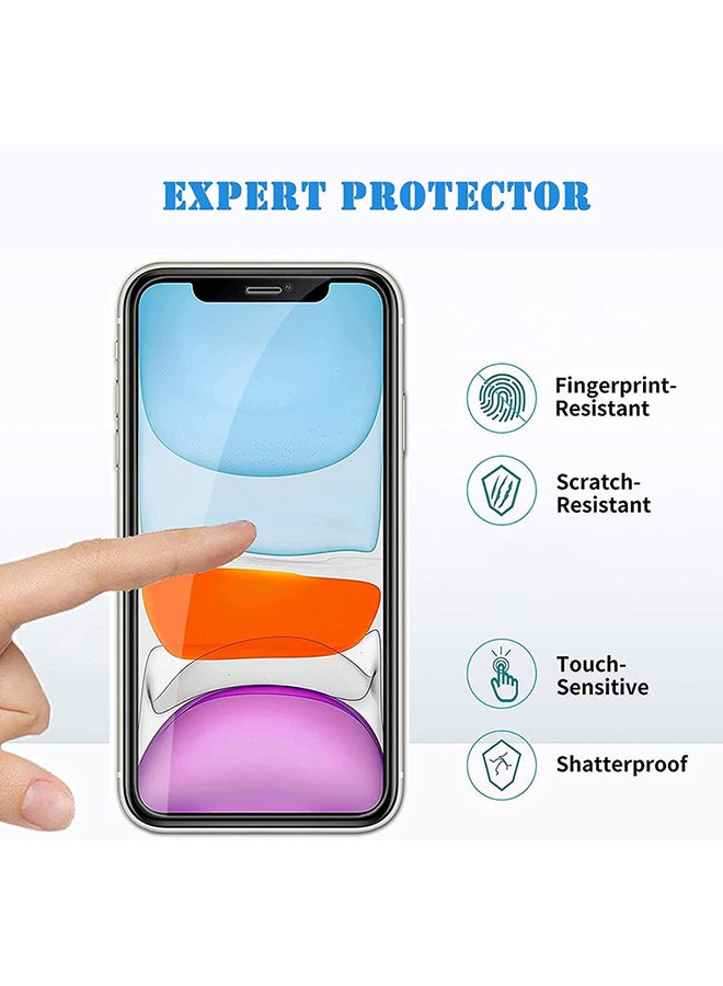 MARGOUN - Tempered Glass Screen Protector For Apple iPhone 11 Clear - Image 1