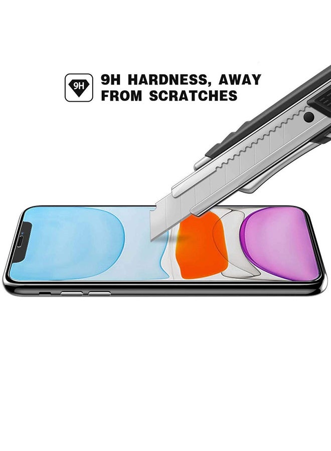 MARGOUN - Tempered Glass Screen Protector For Apple iPhone 11 Clear - Image 1