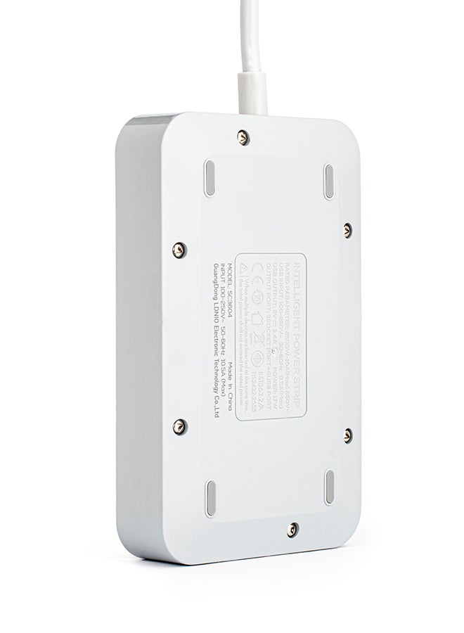 LDNIO - 3 AC Socket Power Strip Grey/Black - Image 1