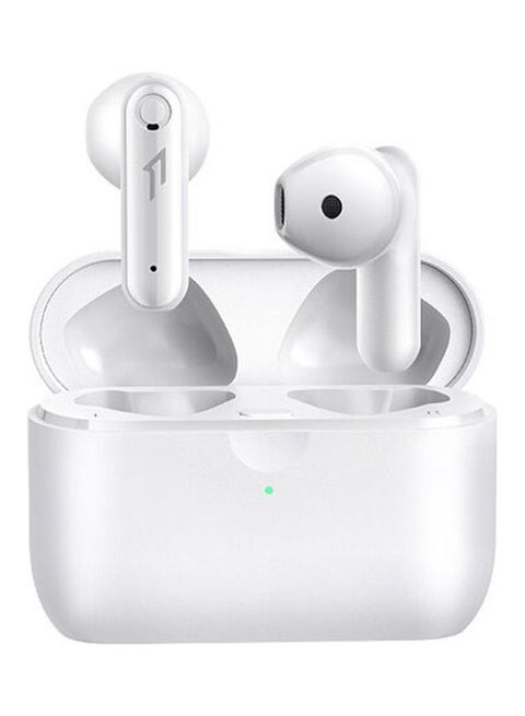 EO007 Neo True Wireless Earbuds Earphone Deep Bass With Dual Mic Active Noise Cancellation 45H Playtime Bluetooth 5.2 White