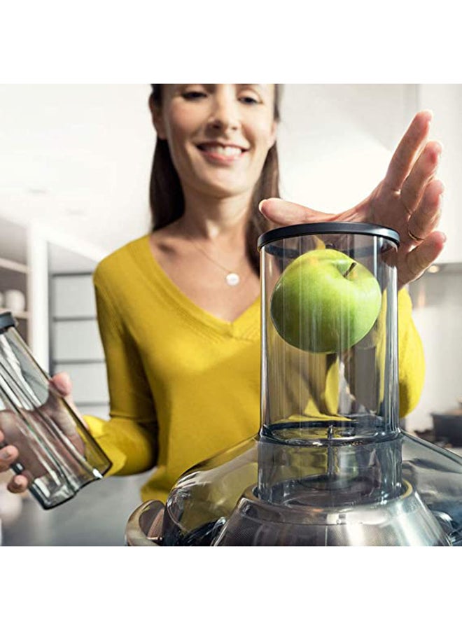 فيليبس عصارة آفانس بنمط الطرد المركزي من الستانلس ستيل 1 L 1200 W HR1922/21 أسود/ رمادي - Image 5