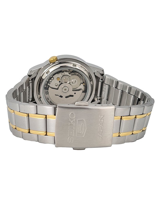 Seiko - Men's Round Shape Stainless Steel Analog Wrist Watch - Silver - SNKL47J1 - Image 1