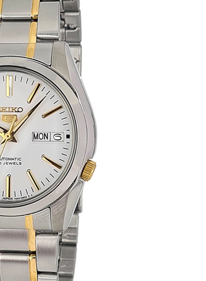 Seiko - Men's Round Shape Stainless Steel Analog Wrist Watch - Silver - SNKL47J1 - Image 1
