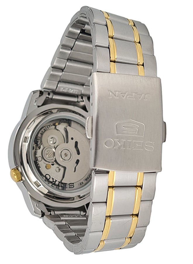 Seiko - Men's Round Shape Stainless Steel Analog Wrist Watch - Silver - SNKL47J1 - Image 1