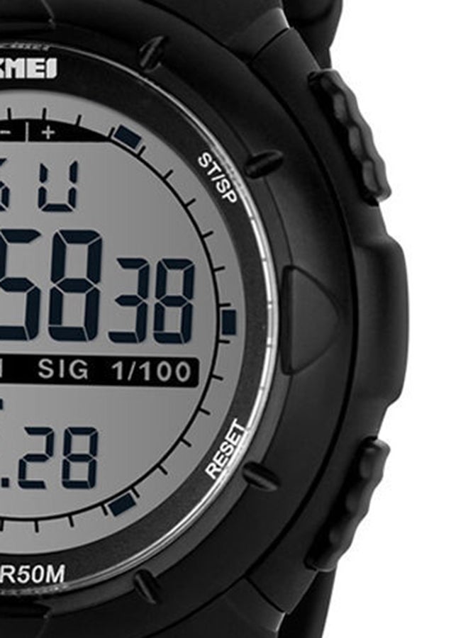 سكمي ساعة يد رقمية بعقارب مقاومة للماء طراز EF-305-1A للرجال - Image 3