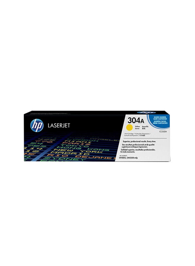 HP 304A LaserJet Toner Standard Cartridge Yellow - Image 1