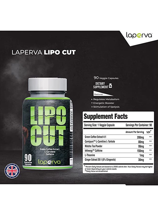 Laperva LIPO CUT Dietary Supplement - 90 Capsules - Image 2